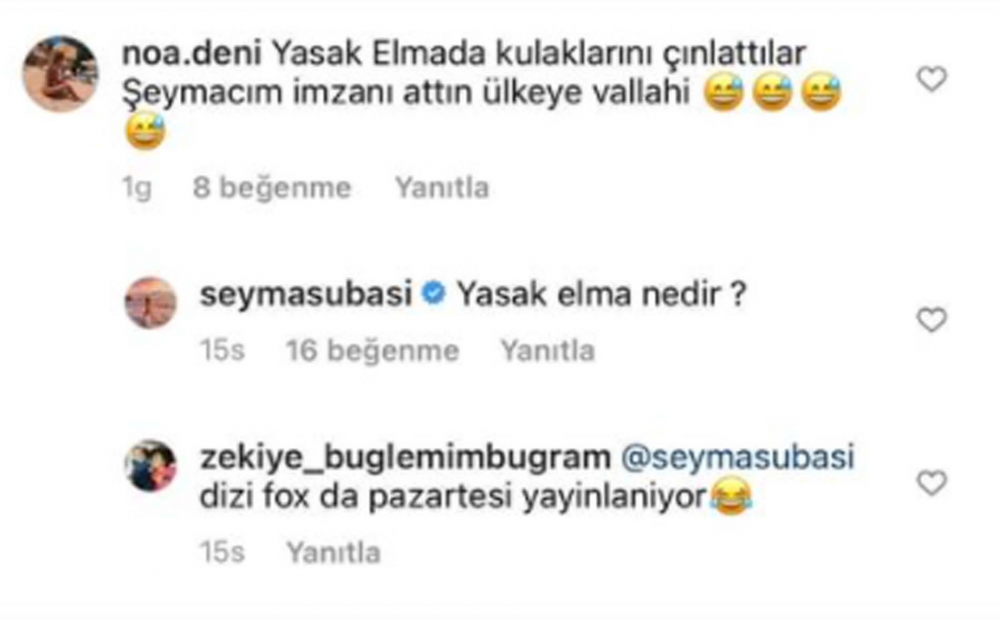 Şeyma Subaşı, Yasak Elma'da kendisine yapılan 'Boşandılar' göndermesine sosyal medyadan bomba bir yanıt verdi! Tepkisi olay oldu! 7