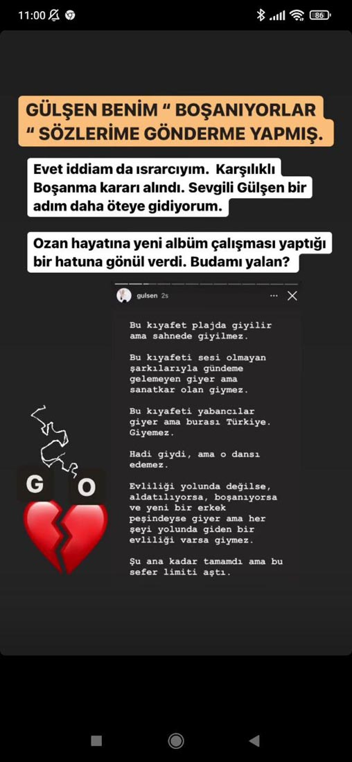 Gülşen'in sözlerine karşılık Seyhan Soylu'dan şok iddia! "Ozan yeni albüm çalışması yaptığı bir hatuna gönül verdi, bu da mı yalan? 9