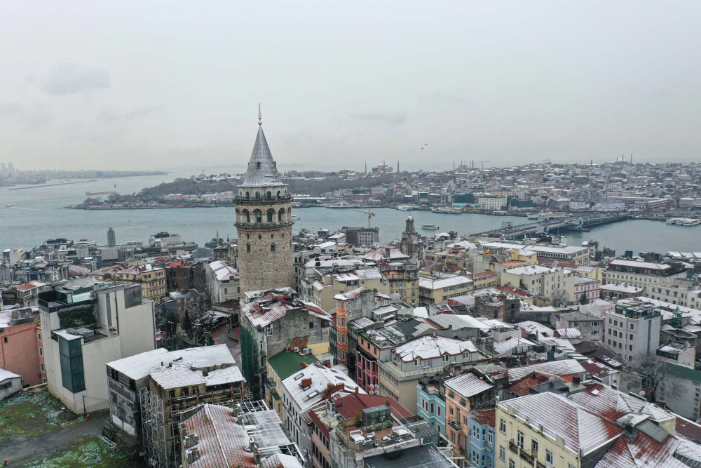 Kar yağışı İstanbul'u beyaz örtüyle kapladı! İşte İstanbul'dan en güzel kar fotoğrafları... 17