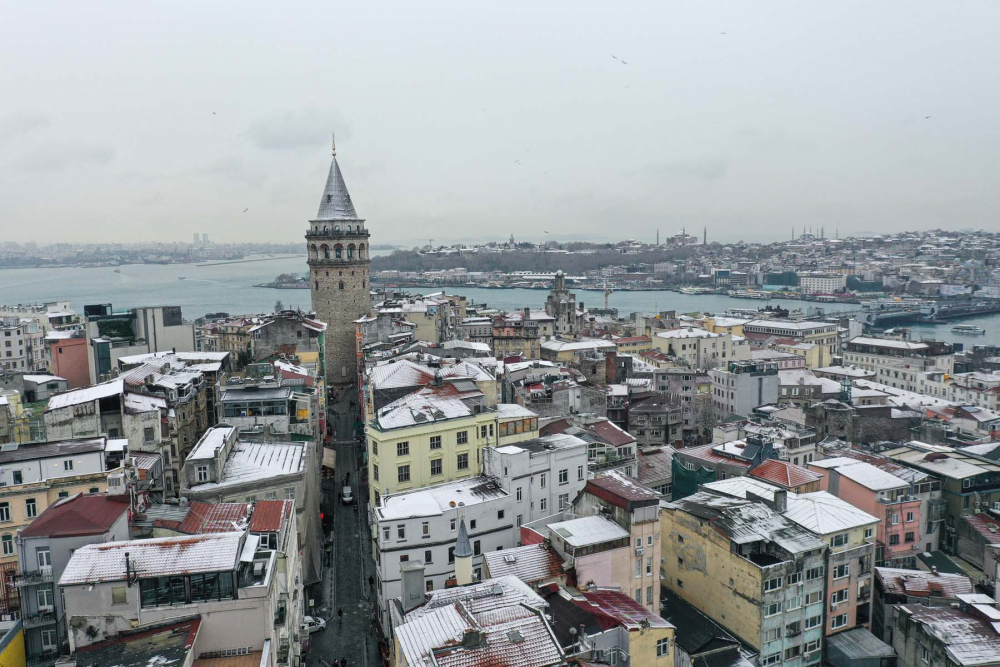 Kar yağışı İstanbul'u beyaz örtüyle kapladı! İşte İstanbul'dan en güzel kar fotoğrafları... 18