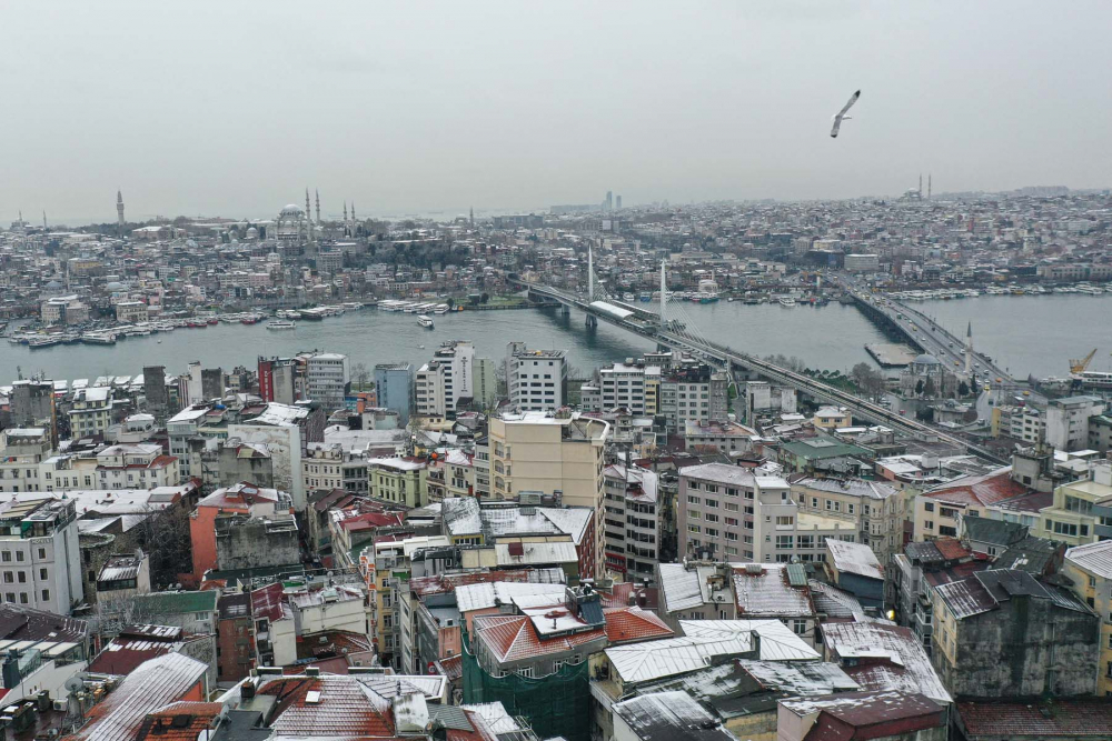 Kar yağışı İstanbul'u beyaz örtüyle kapladı! İşte İstanbul'dan en güzel kar fotoğrafları... 19