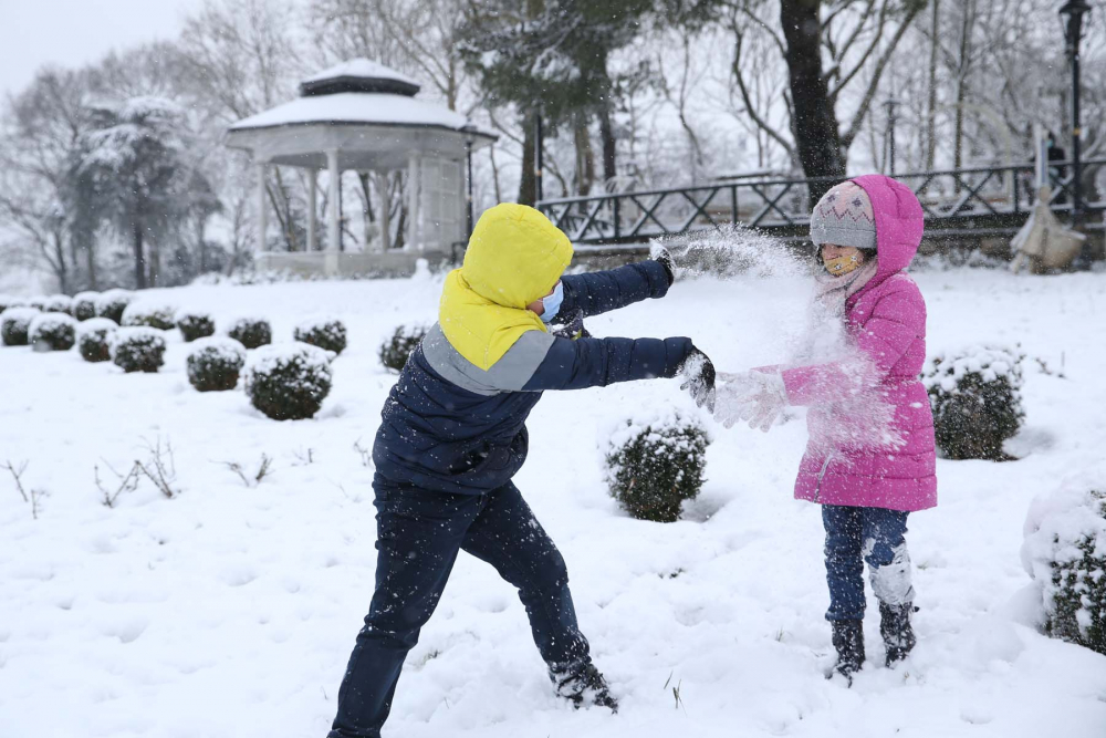 Kar yağışı İstanbul'u beyaz örtüyle kapladı! İşte İstanbul'dan en güzel kar fotoğrafları... 8