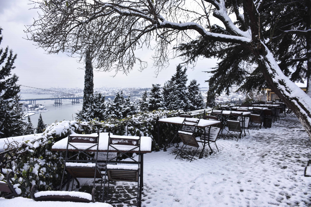 Meteoroloji uyarmıştı! İstanbul’a beklenen kar geldi! 10