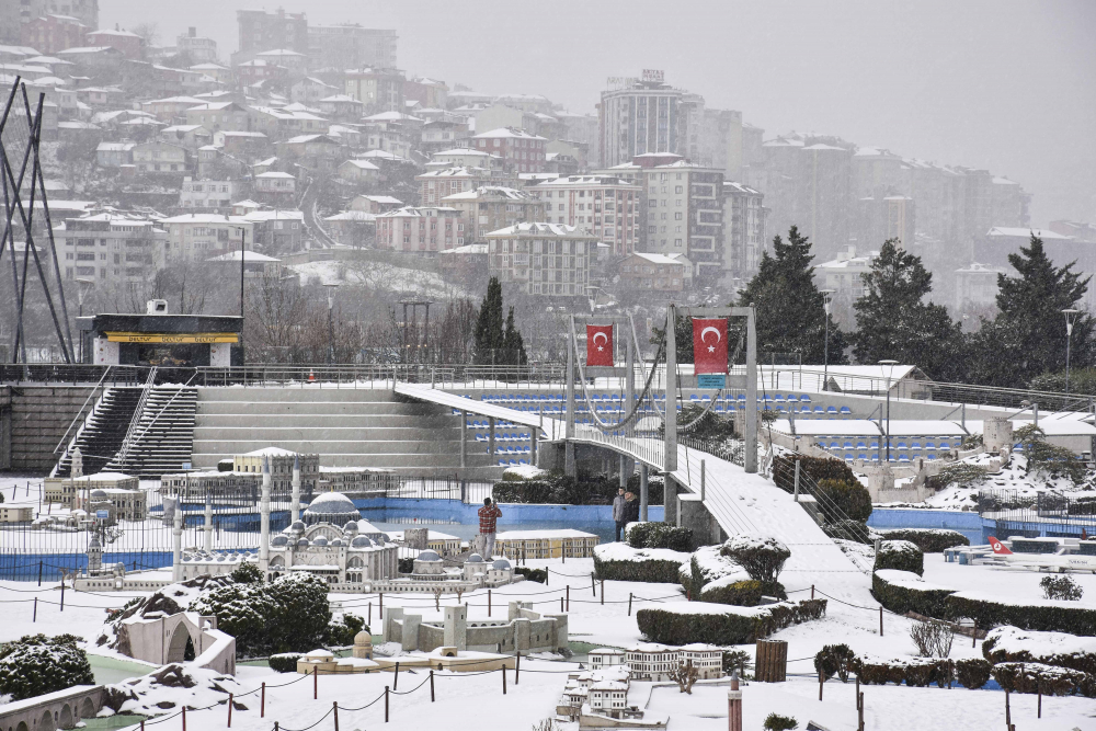 Meteoroloji uyarmıştı! İstanbul’a beklenen kar geldi! 11