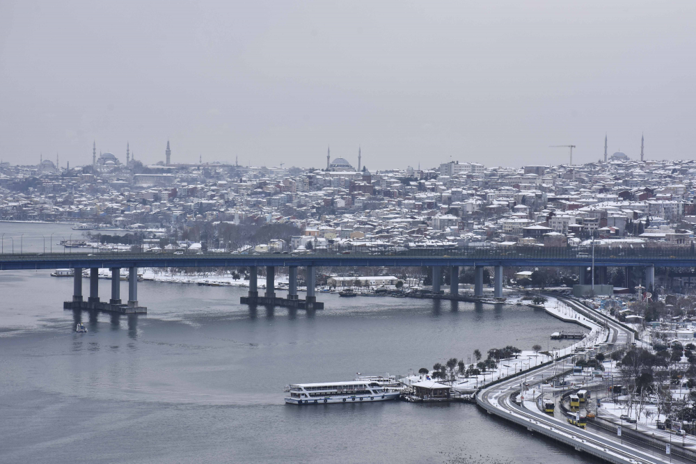 Meteoroloji uyarmıştı! İstanbul’a beklenen kar geldi! 2