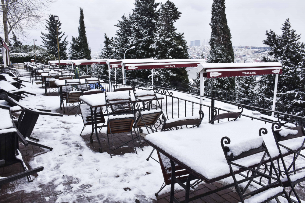 Meteoroloji uyarmıştı! İstanbul’a beklenen kar geldi! 8