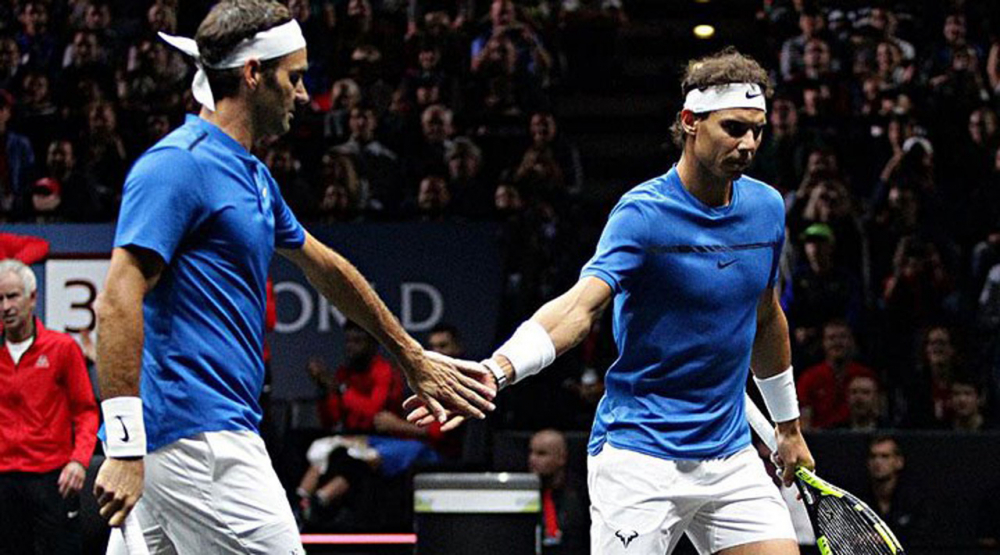 Roger Federer ve Rafael Nadal aynı takımda! Laver Cup'ta takım arkadaşı olacak! 1