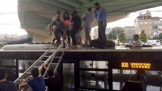 İstanbul'da 20 dakikalık kabus! 14