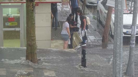 İstanbul'da 20 dakikalık kabus! 20