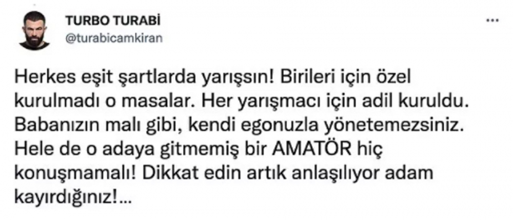 Survivor All Star'da yer almayan Turabi hırsını da alamıyor! Hızını alamadı, peş peşe ağır sözler sıraladı! Acun Ilıcalı'yı bu kez fena kızdıracak! 8