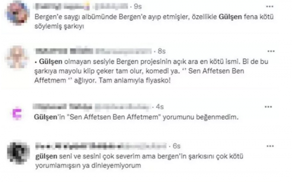 Sahne kıyafetleri olay yaratan Gülşen'i sosyal medya "Bergen'e ayıp etmişler" diyerek affetmedi! Popstar Mehtap'ın eleştirisi ise ağır oldu! 4