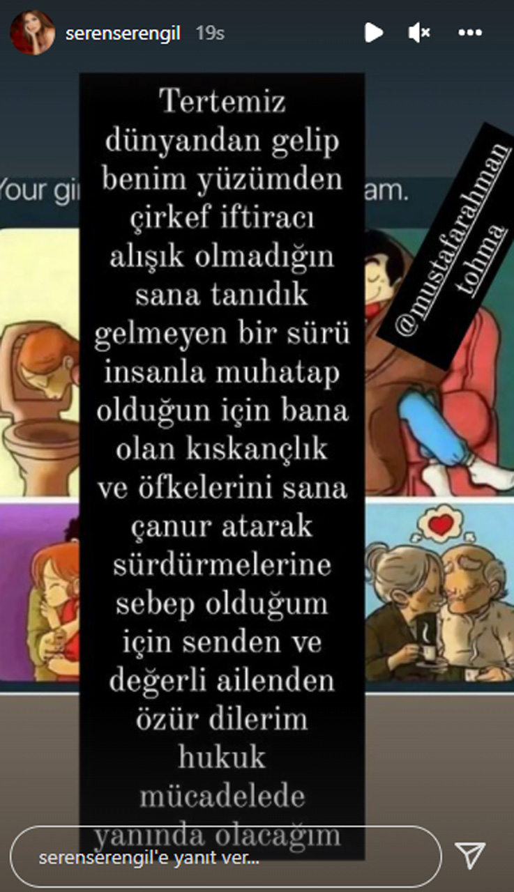 Herkesin hakkında konuşan Seren Serengil, sevgilisi hakkında konuşulunca sakin kalamadı! Çıkan iddialara ateş püskürdü! 7