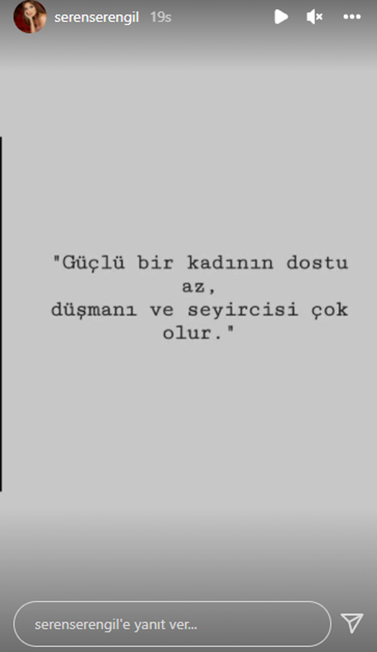 Herkesin hakkında konuşan Seren Serengil, sevgilisi hakkında konuşulunca sakin kalamadı! Çıkan iddialara ateş püskürdü! 8