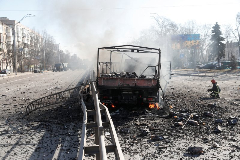 Rusya Ukrayna savaşı şiddetleniyor! Savaşın acı yüzü görüntülere yansıyor... 20