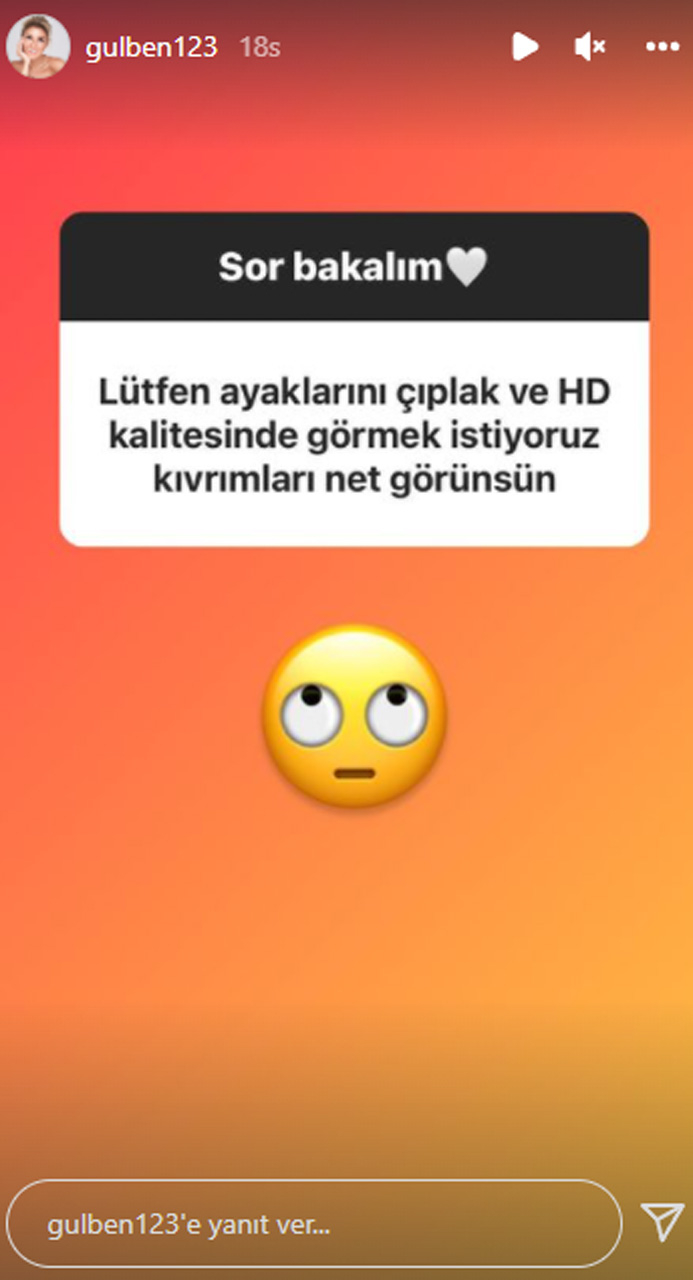 Gülben Ergen'i ayak fetişleri soru yağmuruna tuttu! Hepsine tek tek verdiği cevaplarla dikkat çekti! O sorular hayrete düşürdü! 9