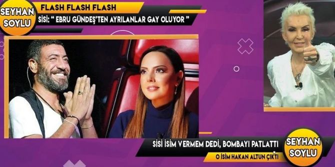 "Ebru Gündeş'ten ayrılan gay oluyor" diyen Seyhan Soylu'dan bomba Hakan Altun itirafı! Meğer bu yüzden mutluluğu bulamıyormuş!