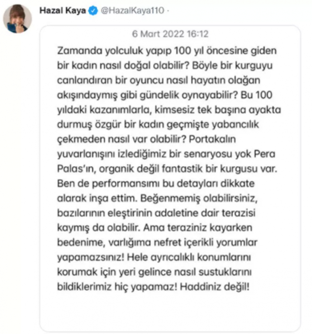 Cem Yılmaz, yine yaptı yapacağını! Hazal Kaya'ya olan nefret duygusunu açıklayan Ahmet Hakan'a, 'kadın' göndermesi! 7