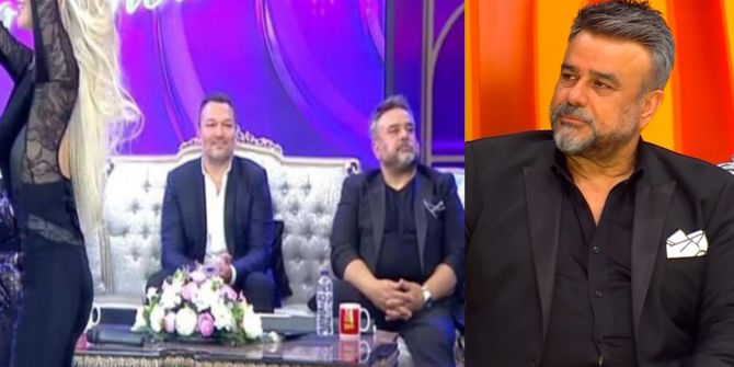 İbo Show'da tarih tekerrür etti! Bülent Serttaş yine Oryantal Didem dans ederken kafasını çevirdi!