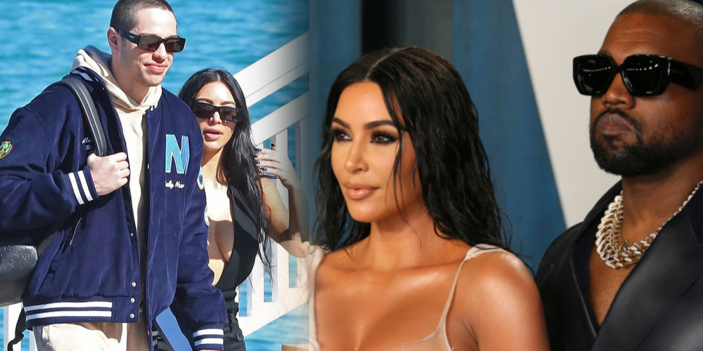 Kim Kardashian'ın sevgilisi Pete Davidson'dan eski eşi Kanye West'e iğrenç mesaj! "Karınla yataktayım" 1