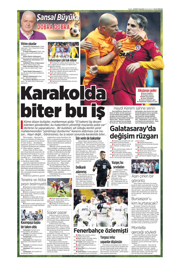 16 Mart 2022 Çarşamba günün spor manşetleri | Galatasaray'da gündem Barcelona maçı! 28