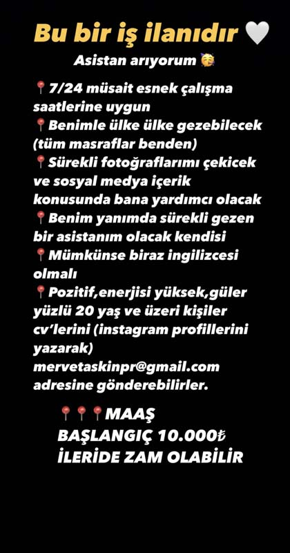 Acun Ilıcalı itirafıyla gündeme gelmişti! OnlyFans dünyasına giriş yapan Merve Taşkın iş ilanı verdi! Başvurular havada uçuştu! 5