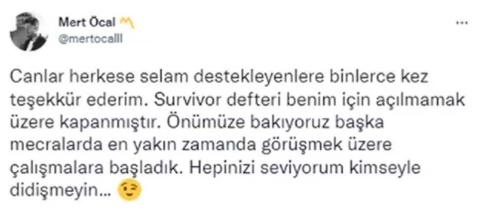 Sude ve Makbule'yi aynı anda idare ettiği iddia edilen Mert Öcal Survivor'dan elenir elenmez bombayı patlattı! "Açılmamak üzere kapandı" 7