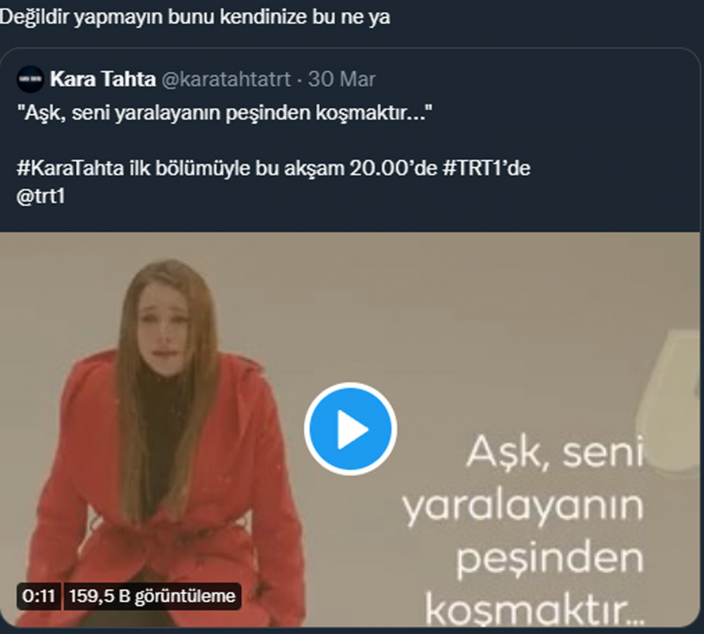 Furkan Andıç ve Miray Daner'in başrolünü paylaştığı Kara Tahta dizisi sosyal medyada eleştiri yağmuruna tutuldu! "Psikolojik tedavi olun artık!" 15