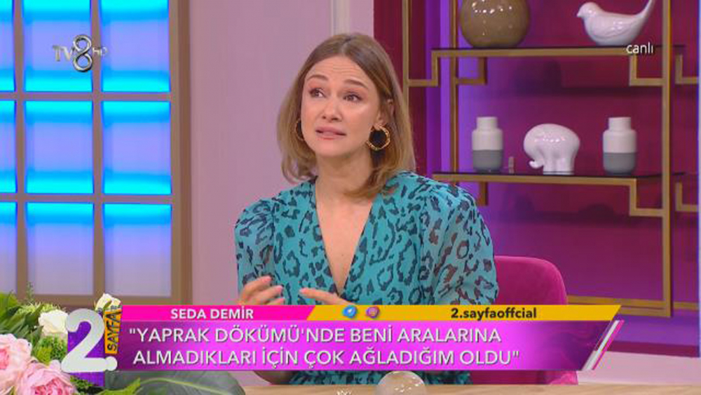 Yaprak Dökümü'nün Sedef'i Seda Demir'den dizide annesi Neyyir'i oynayan Bedia Ener hakkında çarpıcı açıklama! Setten çıkıp ağladığını itiraf etti! 6