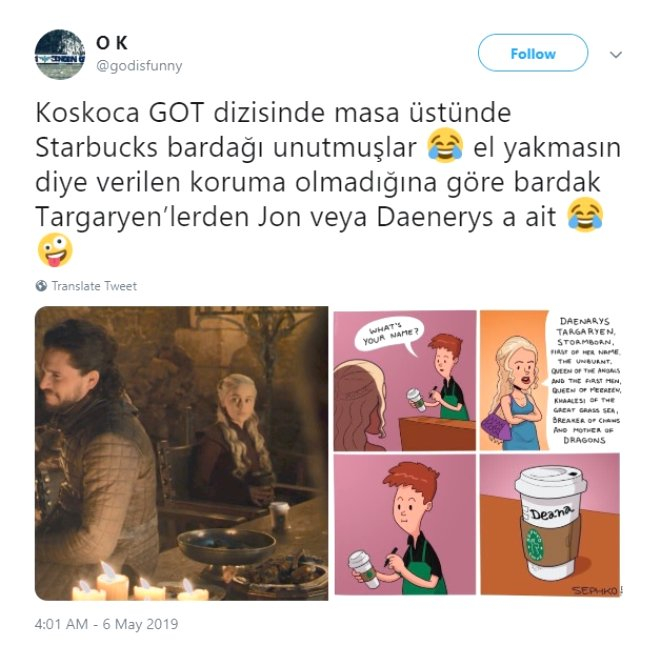 Game Of Thrones'un son bölümünde unutulan kahve bardağı sosyal medyayı salladı 5