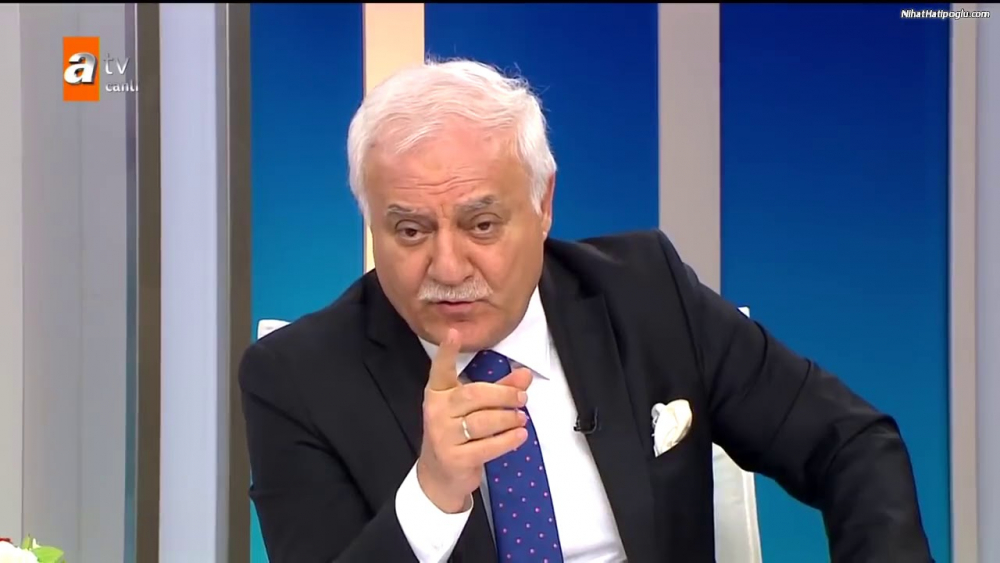 Nihat Hatipoğlu'nu canlı yayında çileden çıkaran soru! "Sen kimsin ya? Edep!" 9