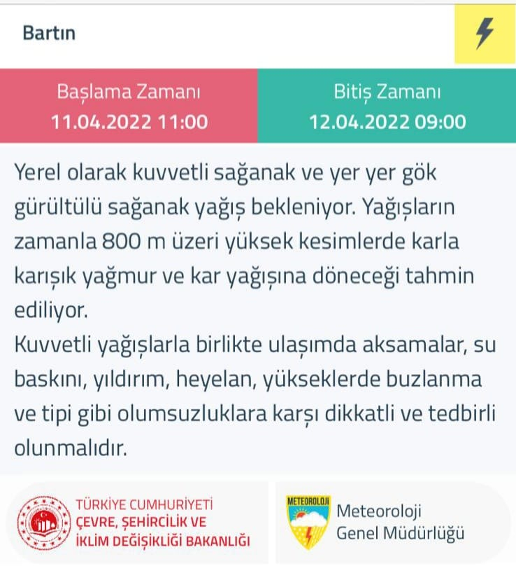 Kışlıkları geri çıkarın! Meteoroloji son dakikayı sarı uyarıyla duyurdu; Sakarya, Bolu ve Bartın'da şiddetli kar yağışı geliyor! 6