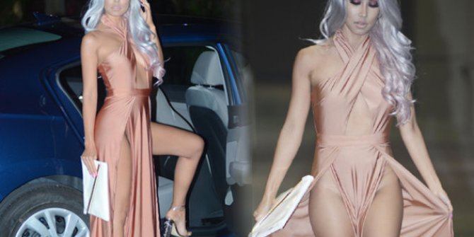 Ünlülerin birbirinden cesur kıyafetleri