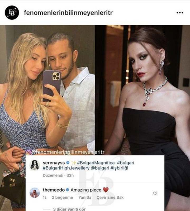 Şeyma Subaşı aşkı Hakan Sabancı'da arayınca eski enişte Meedo da rotayı Serenay Sarıkaya'ya çevirdi! 5