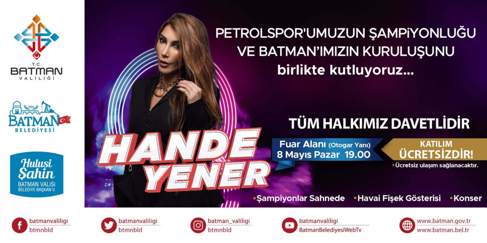 Batman Petrolspor'un şampiyonluk konseri sosyal medyayı karıştırdı!  Hande Yener'i hedef aldılar! "Konseri iptal edin" 3