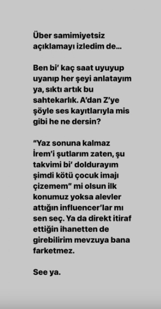 İrem Derici'nin her şeyi ifşa etmesinin ardından gerçek gün yüzüne çıktı! Cem Belevi arabada yakalanmış! "Sadakatsiz Volkan" 4