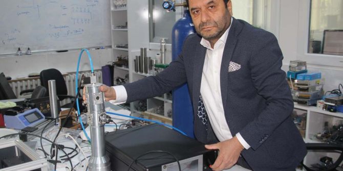 Prof Dr. Fahrettin Yakuphanoğlu'nun 'elektrospin' cihazı birçok ülkeye ihraç edildi, çalışmaları uluslararası makalelerde yayımlandı