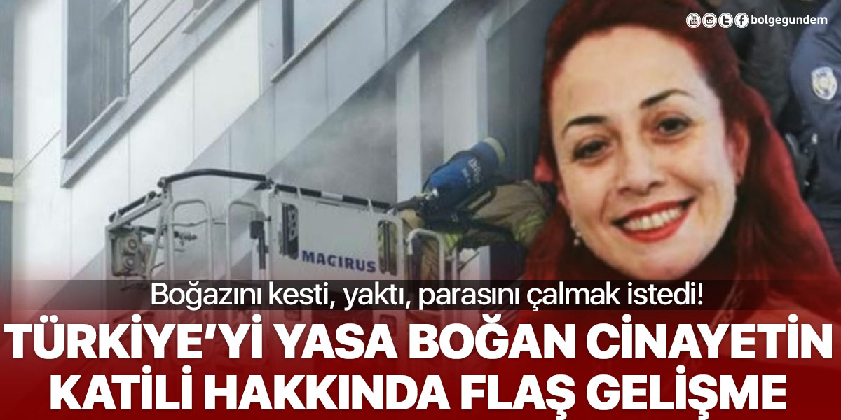 SON DAKİKA! Aylin Sözer'in katil zanlısı tutuklandı!