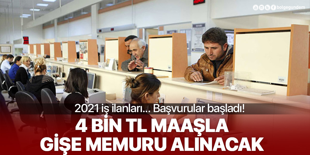 Banka gişe memuru alımı 2021 başvuru yap! Banka gişe yetkilisi iş ilanları 2021 / Gişe memuru başvuru şartları