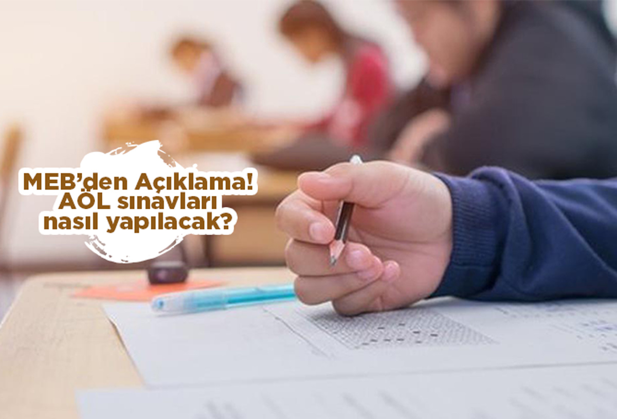 AÖL sınavları nasıl yapılacak? Açık lise sınavları online mi olacak 2021?