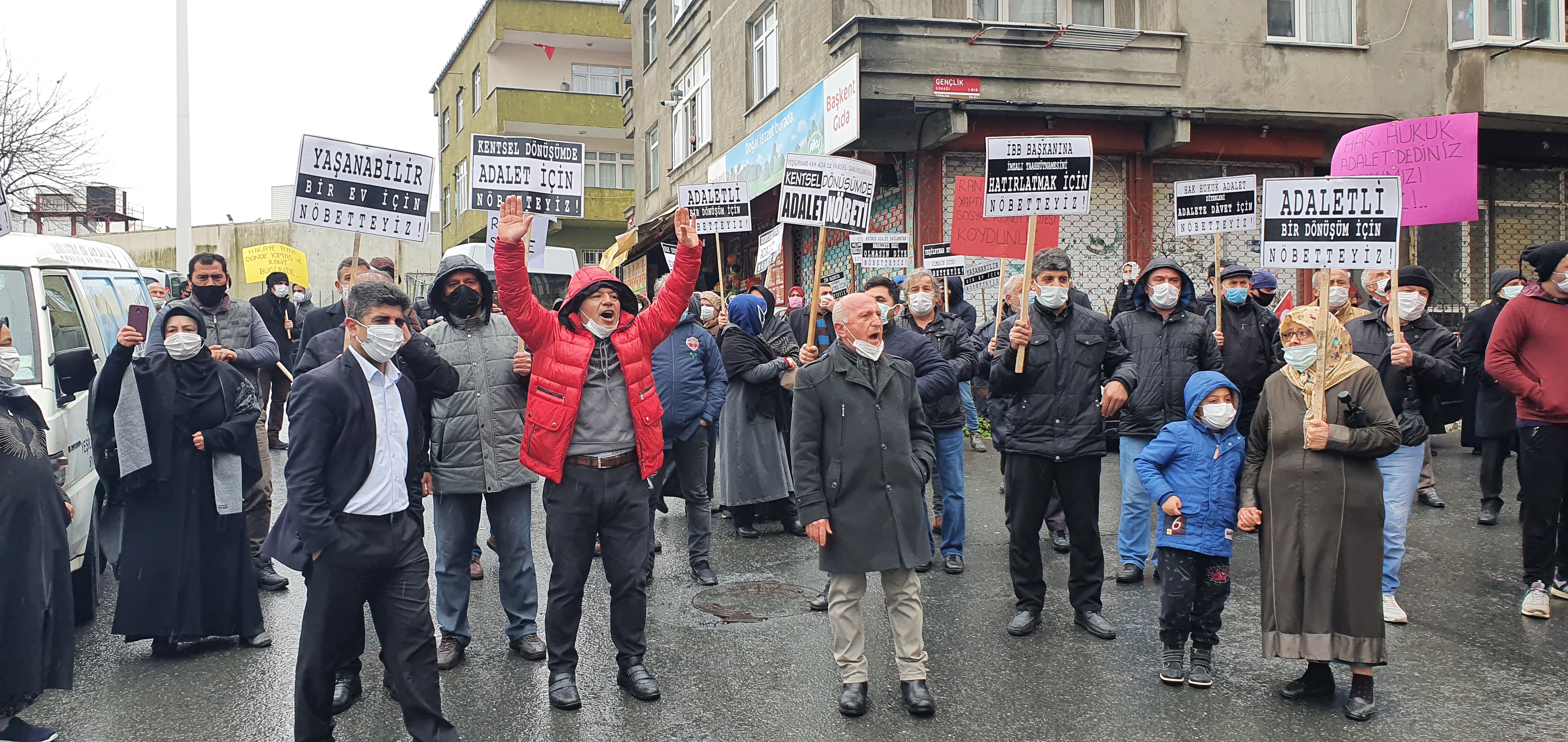 KİPTAŞ'ın kentsel dönüşüm projesine karşı çıkanlar gözaltına alındı