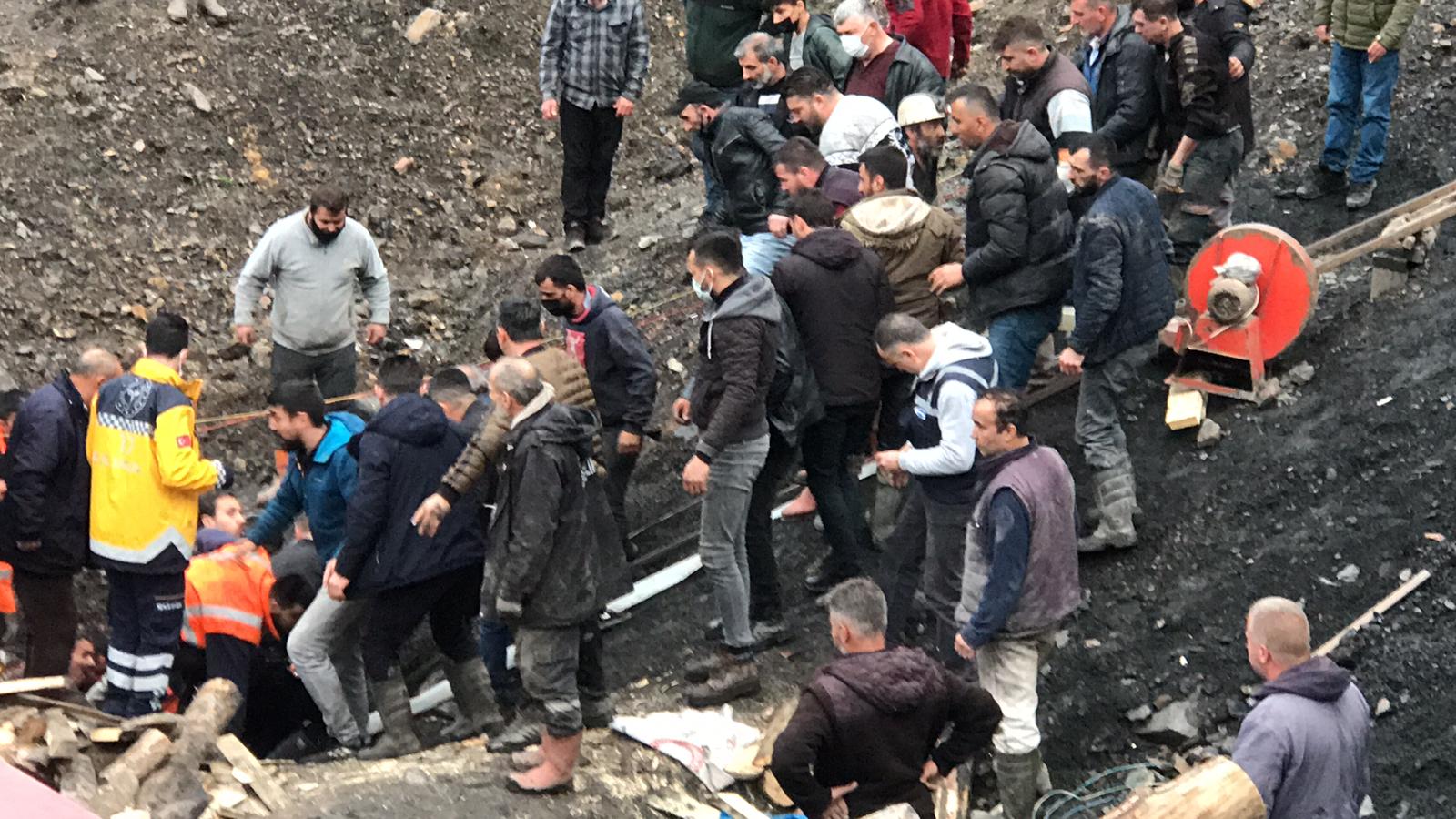 Zonguldak'ta ruhsatsız işletilen maden ocağında göçük meydana geldi