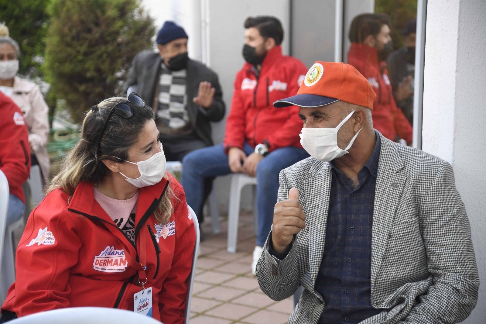 Adana'da bir onkoloji merkezinde moral etkinliği düzenlendi