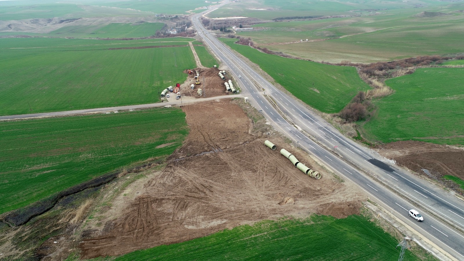 Derelerdeki taşkın riskleri azaltılacak! Diyarbakır’da sulama inşaatları devam ediyor