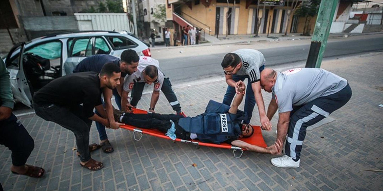 AA çalışanları, İsrail'in Gazze saldırısında yaralandı!