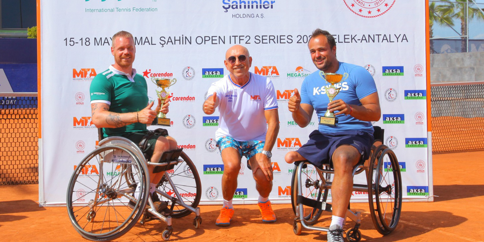 Antalya'da tenis heyecanı! Kemal Şahin Open Turnuvası sona erdi