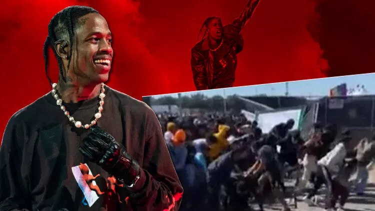 Ünlü rapçinin konserinde facia anları! Travis Scott hayranı 8 kişi öldü, 10'larca kişi hastanede