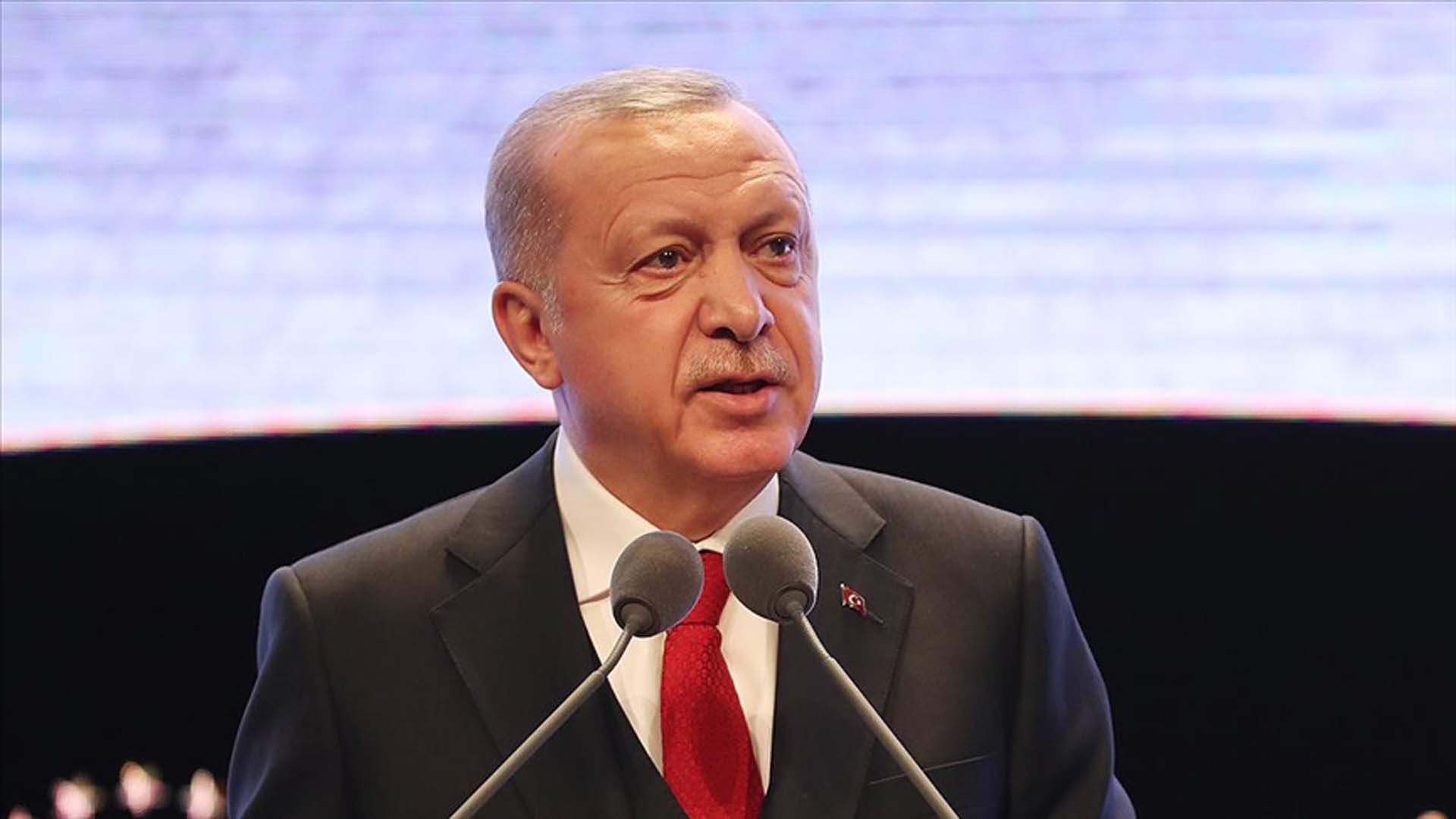 Cumhurbaşkanı Erdoğan, Yeditepe Bienali'nde konuştu: Sanat konusunda  tarihe damgasını vurmuş bir milletiz