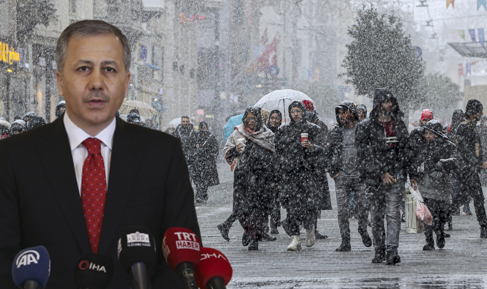 Son dakika |İstanbul'da kar yağışı alarmı! Vali Yerlikaya yeni kararları duyurdu! Saat 19.00'dan sonra trafiğe çıkmaları yasaklanacak