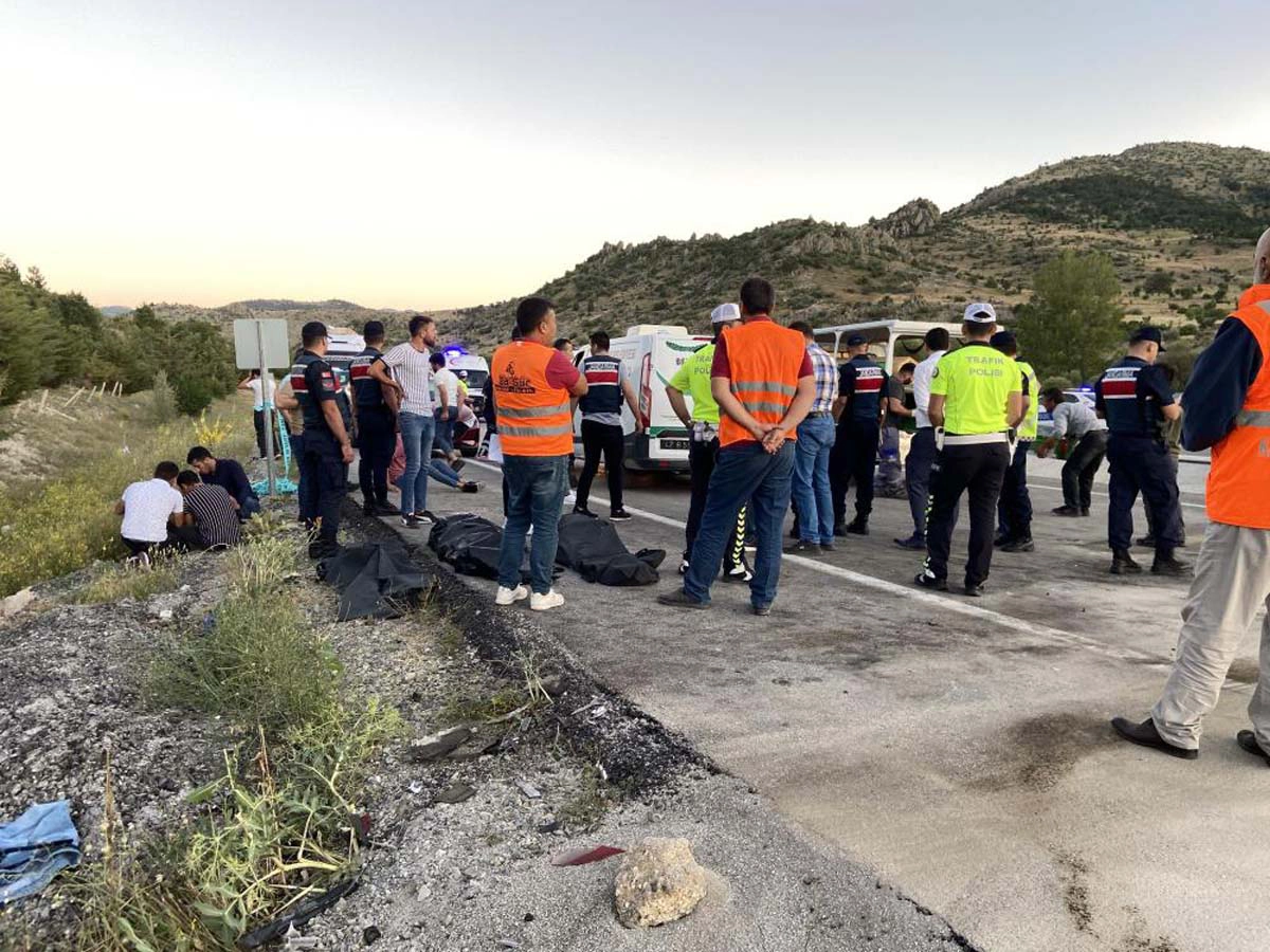 Konya'dan kahreden haber! Trafik kazası 5 can aldı!