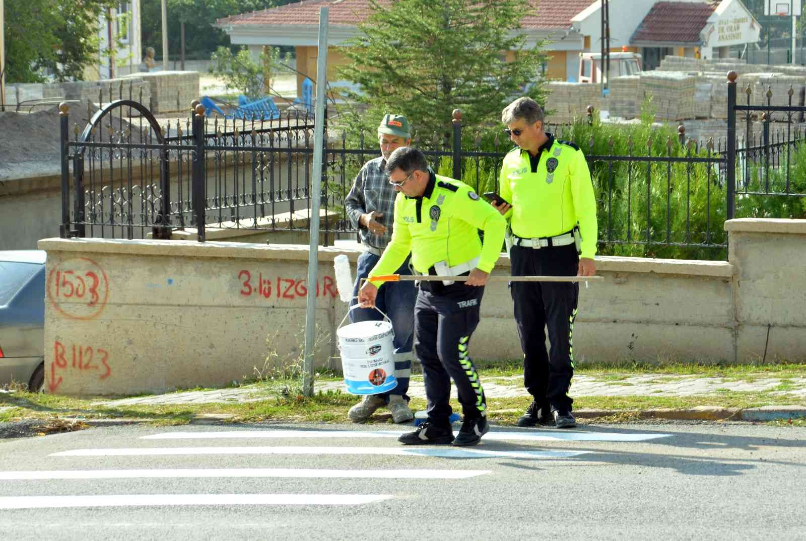 Trafikte her yıl daha iyiye sloganıyla en güzel görüntü Sivas'tan geldi